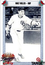 1990 TARGET DODGERS- #531 WALT MILLER BROOKLYN DODGERS