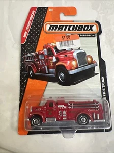 Matchbox MBX Heroic Rescue 1963 Mack B Fire Truck - MBX County Company 4 - Picture 1 of 6