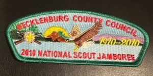 Mecklenburg County Council JSP 1910-2010 National Scout Jamboree DGR Bdr. [MX-11 - Picture 1 of 2