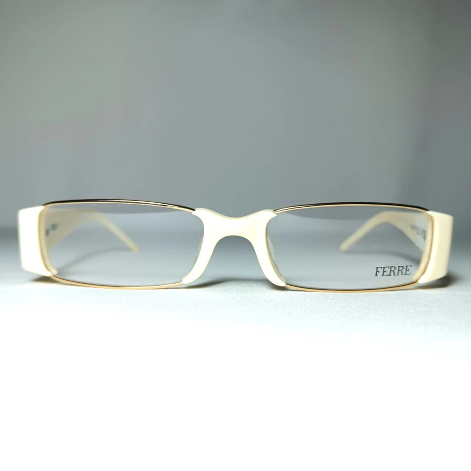 Óculos, armações, Gianfranco Ferre, quadrado, oval, Novo Estoque Antigo, ultra vintage - Imagem 1 de 4