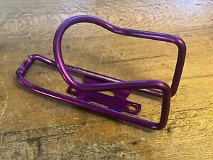 Vintage Cannondale Purple Anodized Water Bottle cage ~some scuffs~ ~see pics~