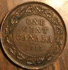 1915 CANADA LARGE CENT PENNY COIN