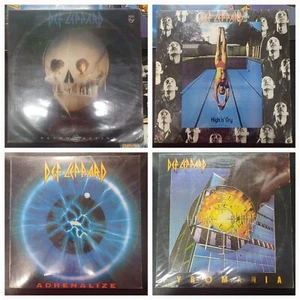 LOTE X 4LP Def Leppard - High 'N' Dry, Retro Active, Pyromania, Adrenalize, 1980 - Picture 1 of 16