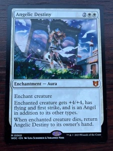 1x ANGELIC DESTINY - Commander/Foundations/M12 - MTG - Magic the Gathering - Picture 1 of 3