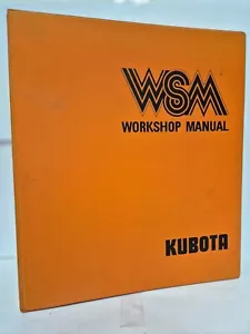 Kubota Workshop Manual L2250 / L2550 / L2850 - Picture 1 of 3