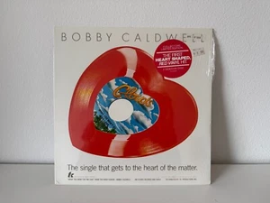 RARE Bobby Caldwell - What You Won't Do For Love Heart-Shaped Red Vinyl 7" - Picture 1 of 1
