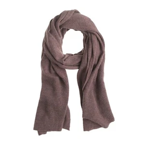 J.Crew Collection Cashmere Rib-Trim Scarf | Orchid | $188 - Picture 1 of 1