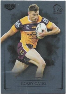 2019 Nrl Elite Silver Special Parallel (SS007) Corey OATES Broncos - Picture 1 of 1