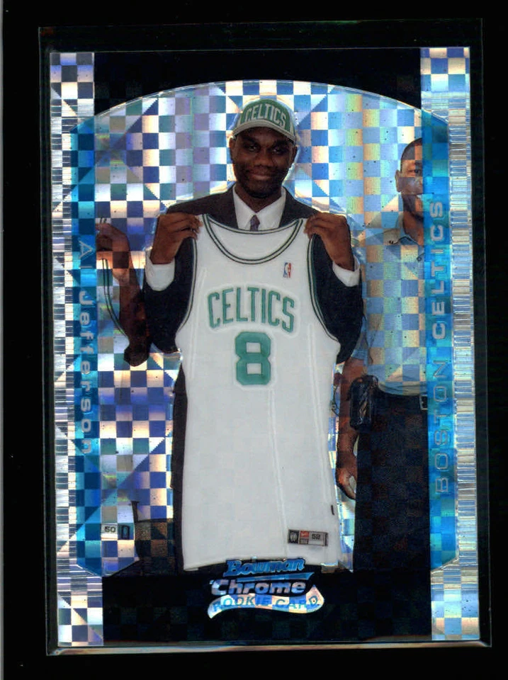 AL JEFFERSON 2004/05 BOWMAN CHROME XFRACTOR RC #/150 (BV=$30) AG9080 - Image 1 of 1