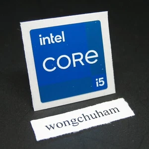 Autocollant Intel Core i5 18 mm x 18 mm version 11e génération #202211242229 - Photo 1/1