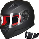 Full Face Motorcycle Helmets for Men Womens Dual Sport Pinlock anti Fog Snowmobi