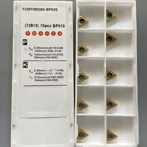 TCMT090204 BP010 TCMT1.81.51 BP010 CNC Carbide Inserts Turning Tool - Picture 1 of 7