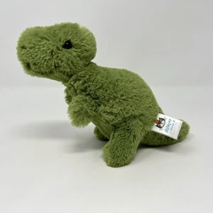 Jellycat Mini Fossily T Rex - Tiny Green Dinosaur Plush Pocket Pal Tiny Dino 5" - Picture 1 of 6