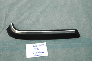 1986-1992 Volvo 240 244 Bumper Upper Corner Filler Trim Right  Rear OEM Volvo - Picture 1 of 5