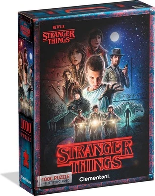Clementoni Puzzle 1000 Pezzi per Adulti e Ragazzi, Special, Tema Stanger Things - Immagine 1 di 4