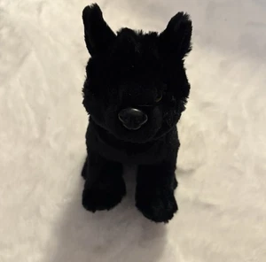 Black Wolf Black Hard Nose HM700 Ganz Webkinz Plush 10"Rare NO CODE - Picture 1 of 5