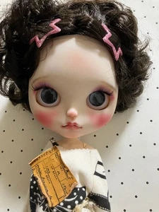 Custom Blythe Style Icy Doll - Handcrafted OOAK Art Doll no Outfit - Bild 1 von 11