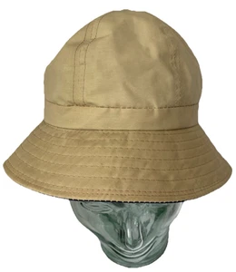 Vintage hellbraun Columbia Gore-Tex Regen Fischerhut mit kurzer Krempe Größe S hergestellt in den USA - Bild 1 von 8