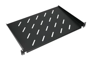 19-calowa półka 1U głębokość 300 mm – stabilna podłoga do szafy sieciowej 19" - Zdjęcie 1 z 7