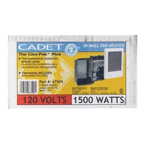 Compak PLus 67509 Cadet Compak Plus 1500W Wall Heater - Picture 1 of 1