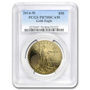 2014-W 1 oz Proof American Gold Eagle PR-70 PCGS - Picture 1 of 3