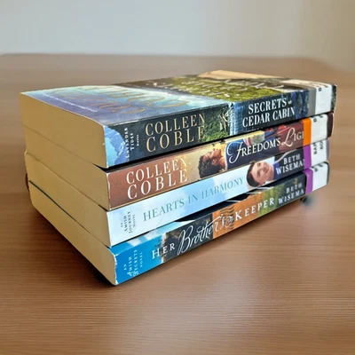 Lot of 4 ~ Christian Romance and Mystery ~ Paperback ~ *LIKE NEW* - Image 1 of 4