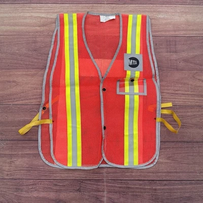 MTA New York City Transit Safety Vest Subway Bus Collectible Discontinued 9/11 - Image 1 of 4