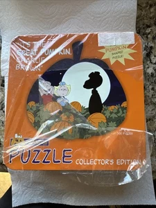 It's The Great Pumpkin Charlie Brown Peanuts Collector's Edition Puzzle Open Box - Picture 1 of 3