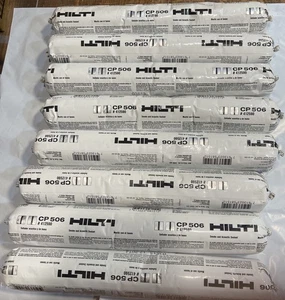 8 Stück Hilti CP 506 412590 Rauch- und Akustikdichtstoff 19,6 Oz. - Bild 1 von 1