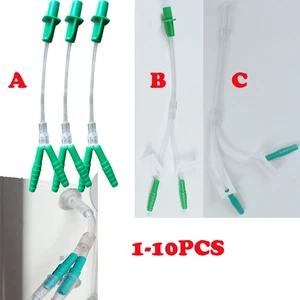 1-10pcs Oxygen tube three-way nasal cannula Y-type double oxygen suction - Picture 1 of 18