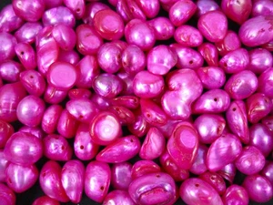 Freshwater Pearls Pink 50g DIY Jewellery Necklaces Bracelets Earrings - Picture 1 of 2