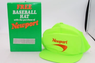 NOS Vintage 90’s NEWPORT Hat In Box Sealed (see other pics/read description!) - Image 1 of 4