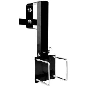 Folding Spare Tire Carrier for RV Trailer Spare Tire Mount For 4" Square Bumpers - Picture 1 of 10
