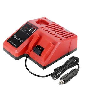 Battery Charger Car Cigarette Lighter Plug For Milwaukee 18V Battery 48-11-1880 - Picture 1 of 5