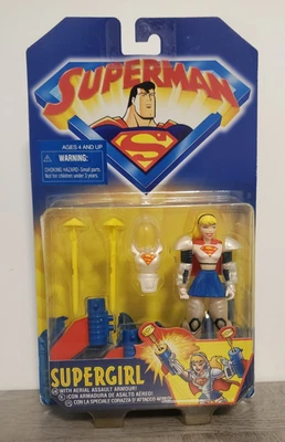 Superman The Animated Series: Supergirl Aerial Assault Armor Action Figure 1998 - Изображение 1 из 4