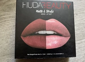 Huda Beauty Matte & Strobe Mini Lip Set - New In Box - Picture 1 of 3
