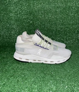 On Para Hombre Cloudnova CloudTec Gris Blanco Tenis Atléticos Zapatos para Correr Talla 11.5 - Imagen 1 de 14