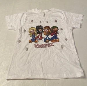 Bratz Girls Blinged Out Short Sleeve T-Shirt- Size Youth Medium - Picture 1 of 3