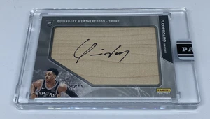 QUINNDARY WEATHERSPOON 2019 20 Panini Instant On FLOORBOARD Autograph AUTO #5/5 - Picture 1 of 4