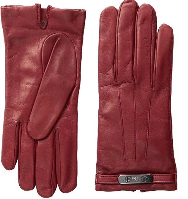 Женские красные вишневые перчатки ТРЕНЕР Swagger размер 7,5 L69211 - Изображение 1 из 1