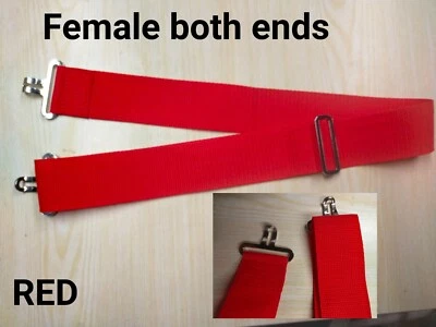 FEMALE SPARE CROSS SURCINGLE STRAPS DETACHABLE female both ends horse rug - Image 1 of 4