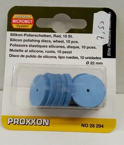 PROXXON - MOLETTE AL SILICONE A RUOTA10 PEZZI ART. 28294 - Imagen 1 de 1
