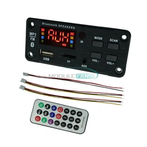 25W*2 Amplifier MP3 Player Decoder Board 12V Bluetooth5.0 Car FM Radio Module - Picture 1 of 7