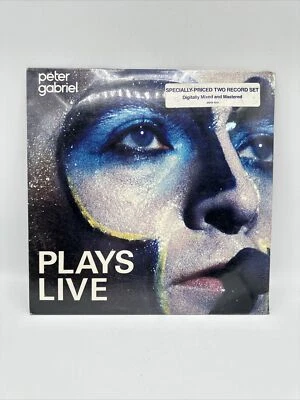 Vintage 1983 SEALED Peter Gabriel Plays Live Vinyl LP Record Album USA - Image 1 of 4