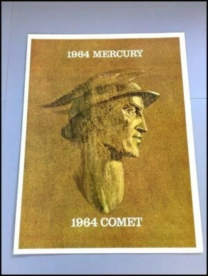 1964 Mercury Vintage Sales Brochure Catalog - Marauder Park Lane Comet Monterey Foto 1 de 4