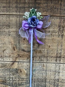 Handmade Flower Girl/ Bridesmaid Flower Wand - Picture 1 of 5