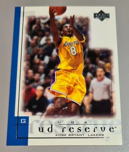 Kobe Bryant # 38 NBA 2000-01 Upper Deck ud reserve Englisch Mint Vintage - Bild 1 von 5