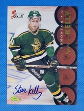 1995 CLASSIC 5 SPORT AUTOGRAPH EDITION STEVE KELLY AUTO