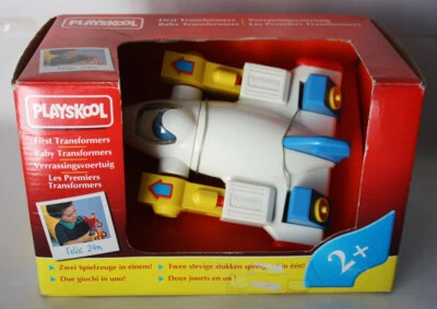 VERY RARE VINTAGE 1994 MY FIRST TRANSFORMERS PLAYSKOOL NEW SEALED ! - Image 1 of 4