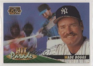 1996 Sportflix Hit Parade Wade Boggs #14 HOF